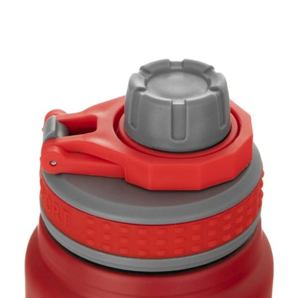 AMSZM SUS304 Water Bottle – 600ML/1000ML, Insulated with Tea Infuser & Carry Handle