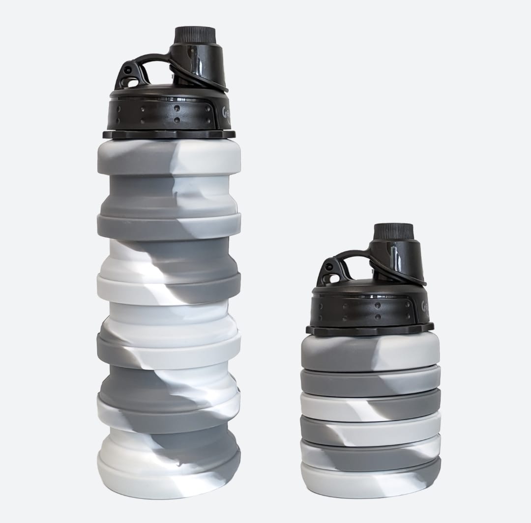 Collapsible Water Bottle Silicone Bottles Retractable Outdoor Travel companion