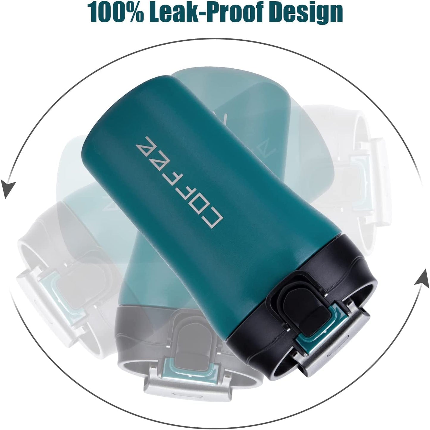 400ML SUS304 Stainless Steel Travel Mug – Hot & Cold